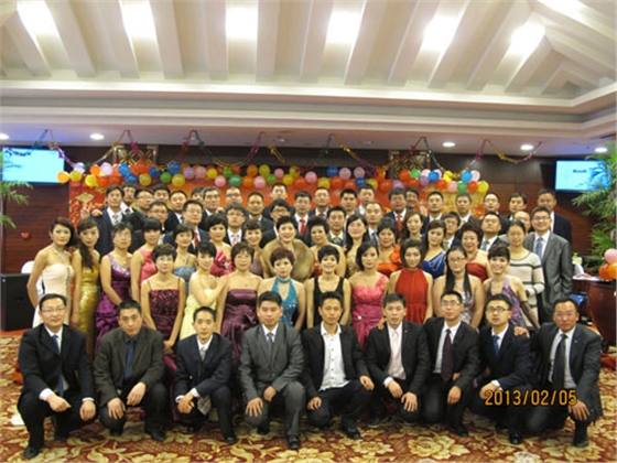 2013春節(jié)晚會(huì)集體合影