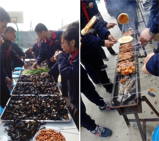煙臺(tái)華順油氣潤滑設(shè)備成立12周年慶典，慶典結(jié)束后公司組織了自助燒烤，大家自動(dòng)動(dòng)手烤肉，互娛互樂！煙臺(tái)華順油氣潤滑系統(tǒng)&mdash;&mdash;中國油氣潤滑系統(tǒng)客戶認(rèn)可度最高品牌，可直接替代進(jìn)口同類產(chǎn)品