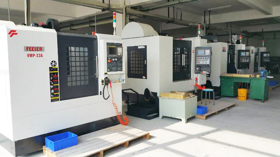 煙臺(tái)華順油氣潤滑車間設(shè)備之加工中心